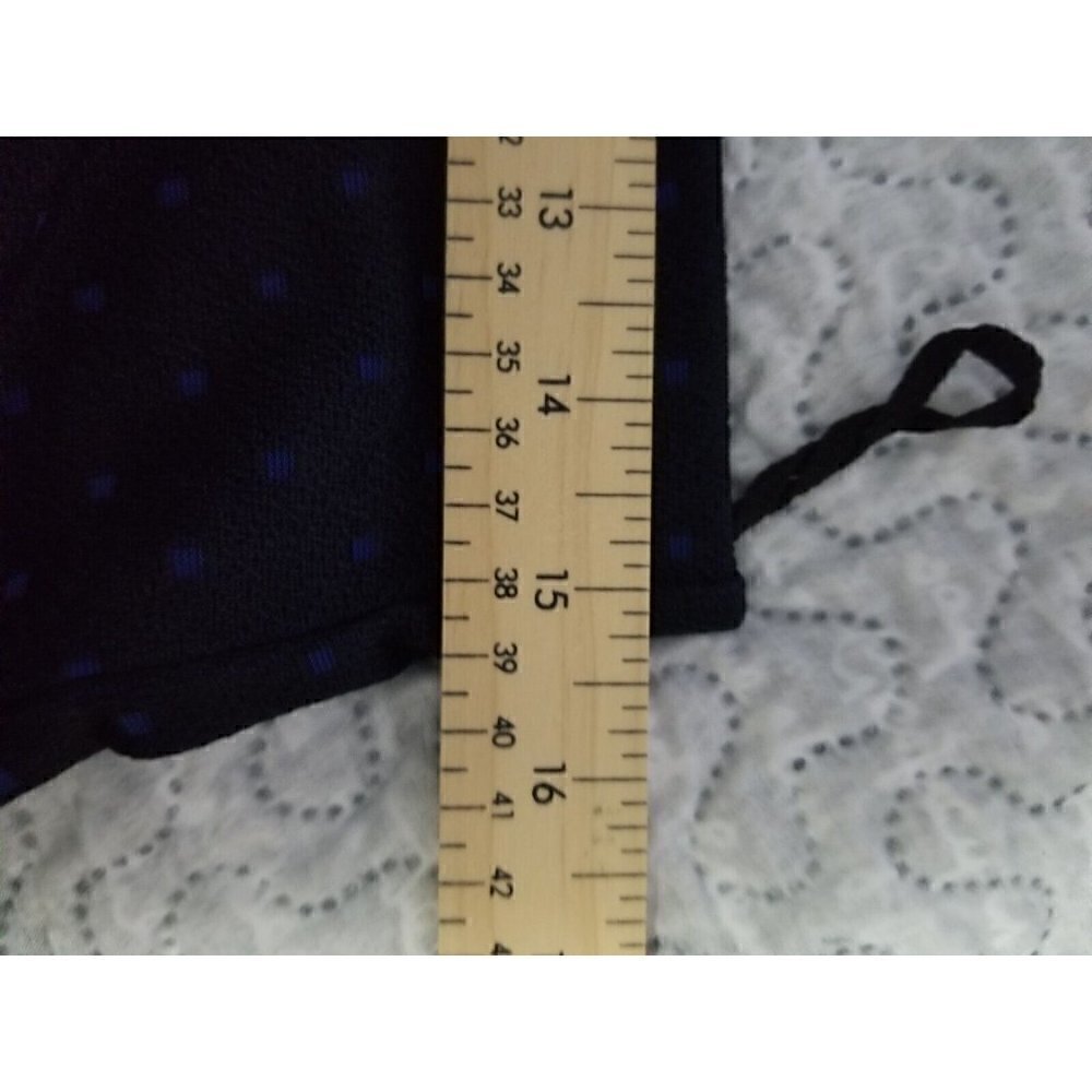 J.Janet Cut Out Maxi Skirt Navy Blue Size Large - Picture 8 of 9